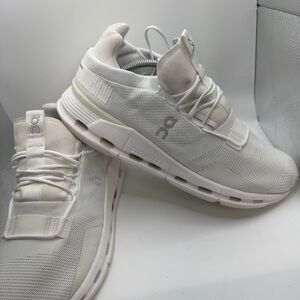 On Running Men's Cloud White Sneakers